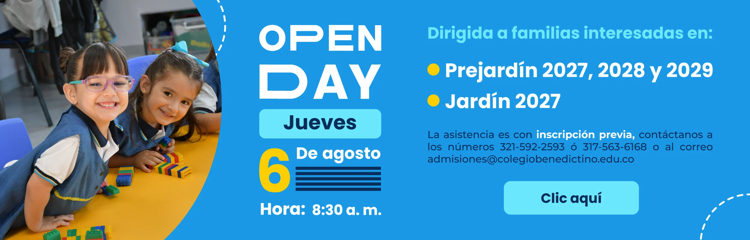 Open day en colegio bilingüe benedictino